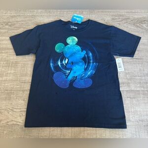 NWT Disney Blue Graphic T-Shirt Size LG (10-12)